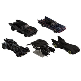 Hot Wheels Batman Batmobile gift-ready packaging enhances display value.