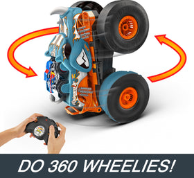 Hot Wheels Race Ace stored in Rhinomite bed ready for launch.