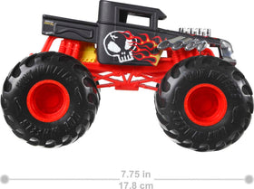 Hot Wheels Bone Shaker detailed deco sparks imaginative racing play.