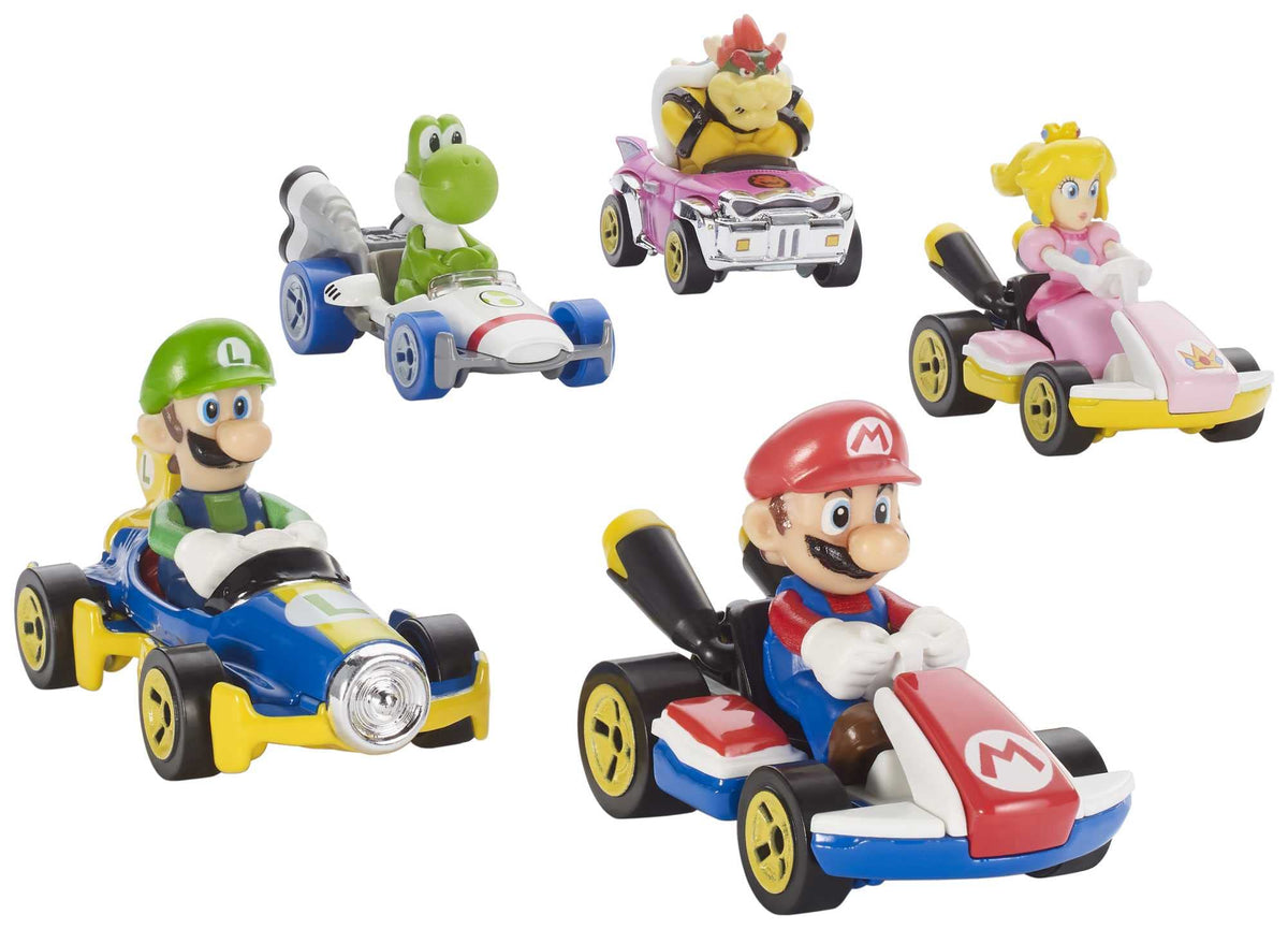 Hot Wheels Bowser Badwagon packaging closeup shows gift-ready presentation