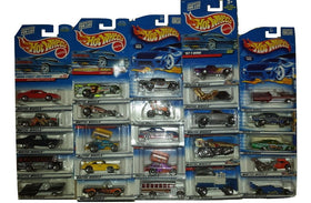 Hot Wheels bundle offers diverse models ready for display or pretend play.