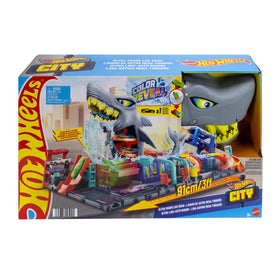 Hot Wheels folding storage keeps setup compact and portable.