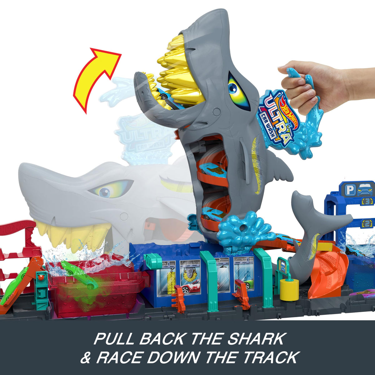 Hot Wheels icy water tank triggers color shift for deco refresh.