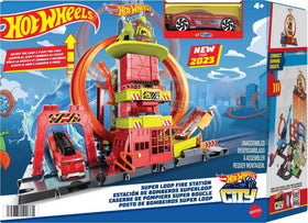 Hot Wheels City playset packaging ready for gifting and family play