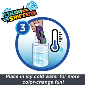 Hot Wheels Color Reveal 2-Pack warm-water reset helps switch looks easily.