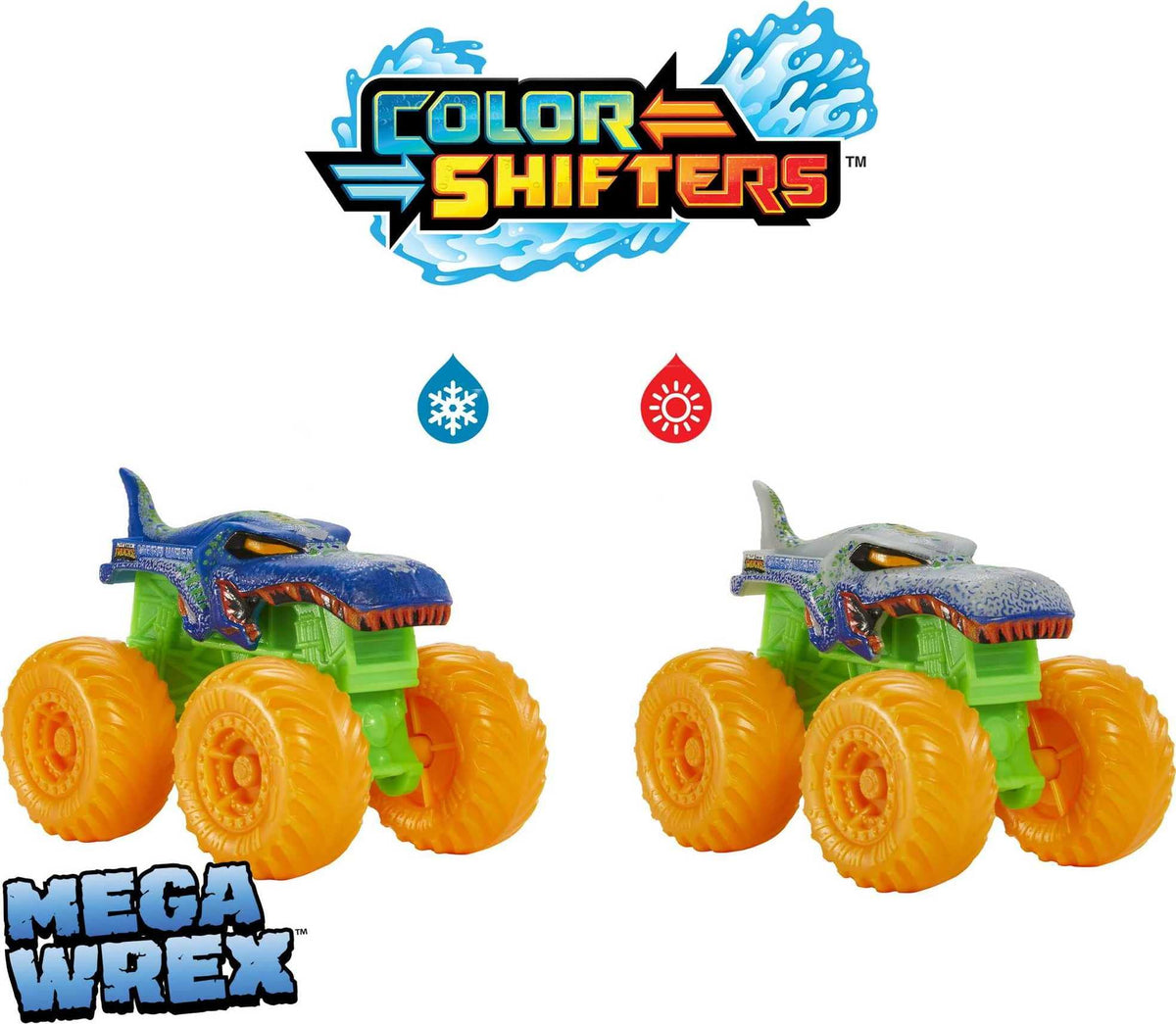 Hot Wheels color reveal drum reveals color-changing effect when dunked