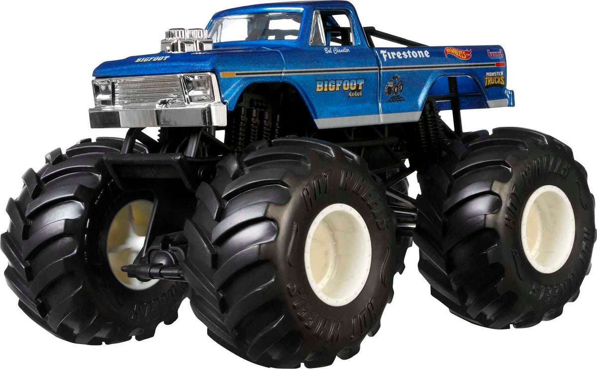 Hot Wheels die-cast metal body provides lasting durability.
