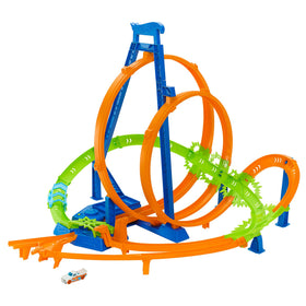 Hot Wheels Epic Crash Dash storage collapsed for easy cleanup and space saving.