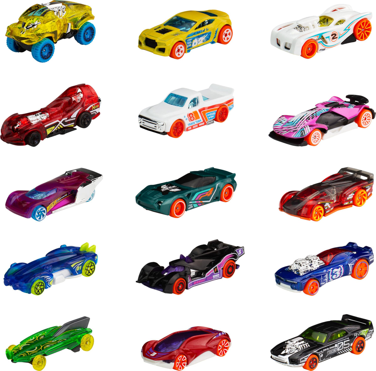 Hot Wheels gift-ready bundle for birthdays or holidays.