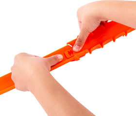 Hot Wheels Gorilla Hand Loop: launch through the loop with just enough speed to land cleanly.