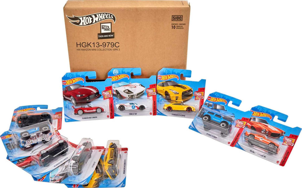 Hot Wheels Hot Trucks with realistic details for creative push-around play.
