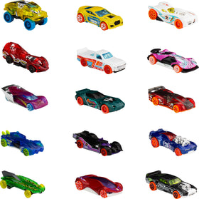 Hot Wheels kids' imaginative play with varied vehicles and themes.