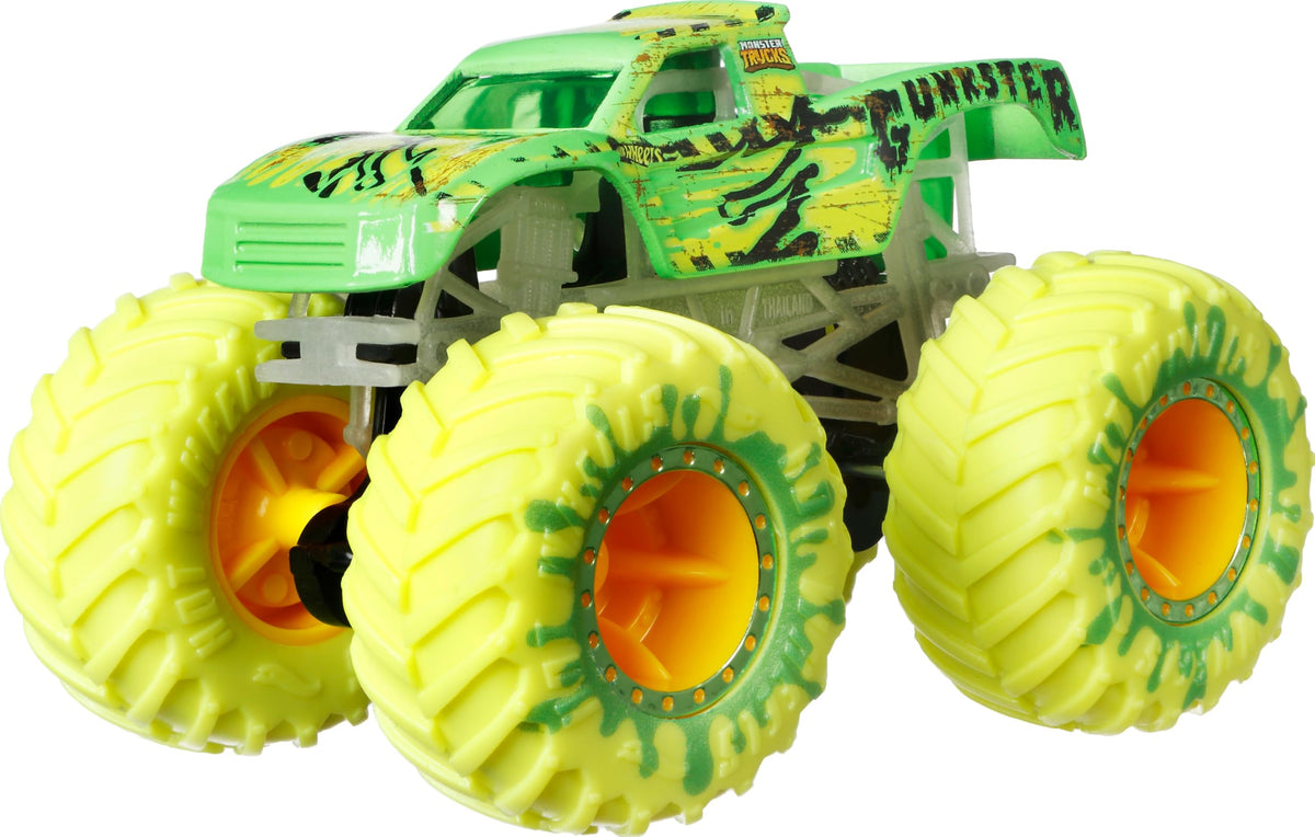 Hot Wheels lights-out-playtime inspires inventive battles when the lights go down.