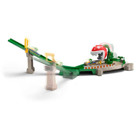 Circuit track compatibility expands play with larger Hot Wheels Mario Kart courses