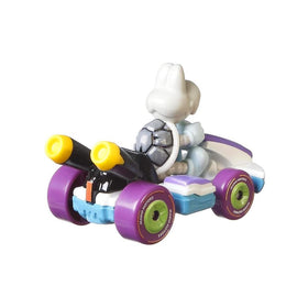 Hot Wheels Mario Kart Dry Bones packaging view to inspire gifting and collection.