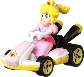 Hot Wheels Mario Kart track set exclusive vehicle boosts pack value.