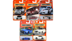 Hot Wheels Matchbox Exotic Vehicles 5-Pack unboxing reveals five unique 1:64 scale diecast cars