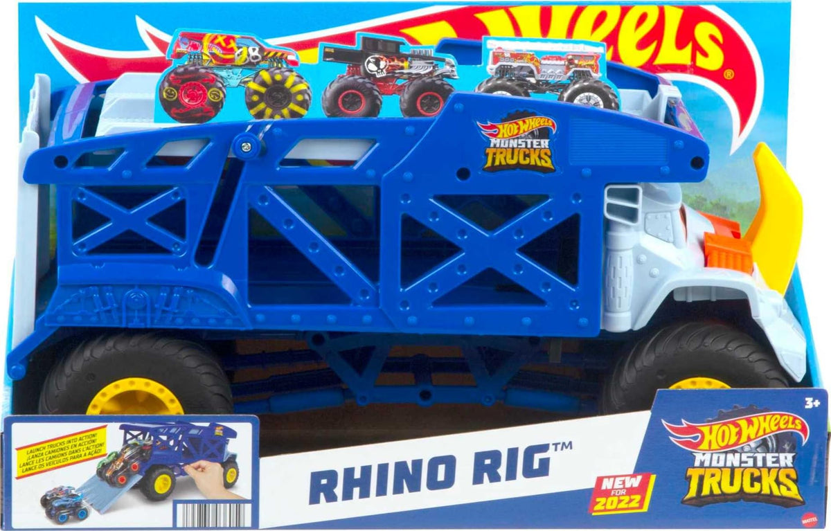 Gift-ready Hot Wheels Monster Mover design makes a fun option for kids 3 and up.