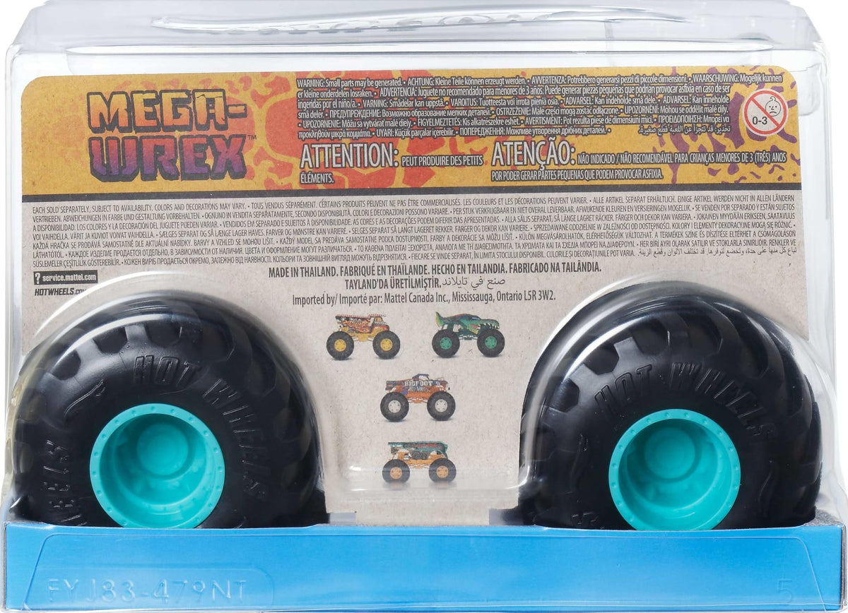 Hot Wheels Monster Trucks oversized vehicle for collection and play.