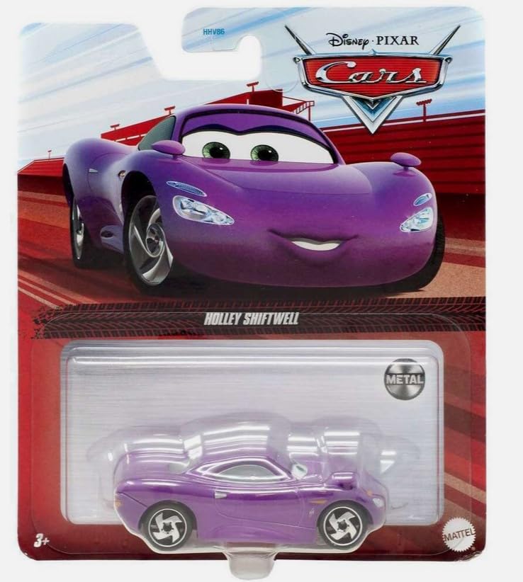 Hot Wheels Holley Shiftwell Metal Series figure in 1:55 scale for display and play.