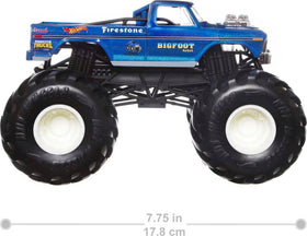 Hot Wheels Monster Trucks Live-inspired artwork offers collectible allure.