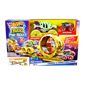 Pairs with other Hot Wheels sets for extended, high-energy battles.