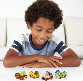 Hot Wheels RacerVerse Charlie raptor die-cast vehicle for storytelling and racing