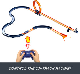 Hot Wheels RC Speed Challenge loop section for dramatic stunts