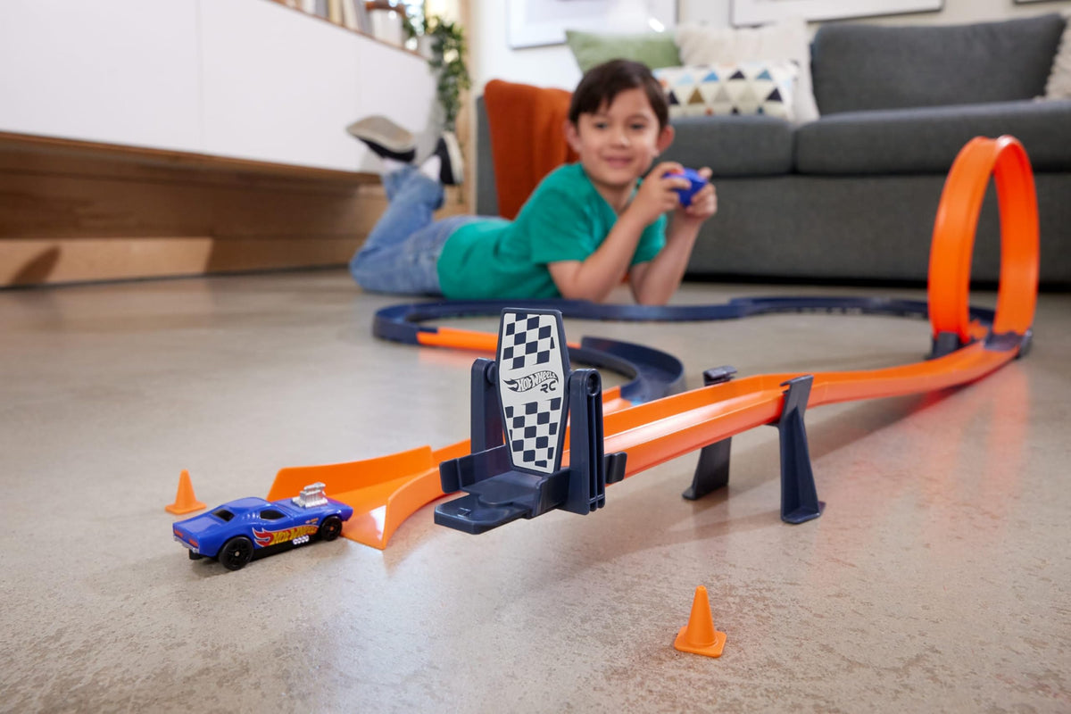 Hot Wheels RC Speed Challenge remote-control car ready for fast racing