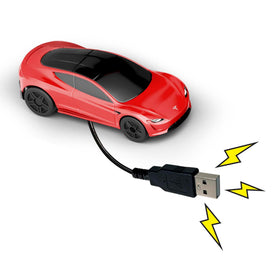 Hot Wheels RC Tesla Roadster turbo-boost for extra speed thrills.