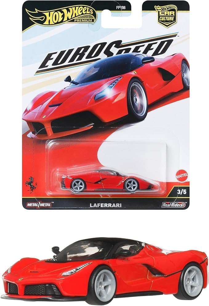 Hot Wheels Laferrari metal body reflects durability and premium design