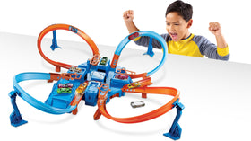Hot Wheels criss-cross crash track inspires storytelling and racing