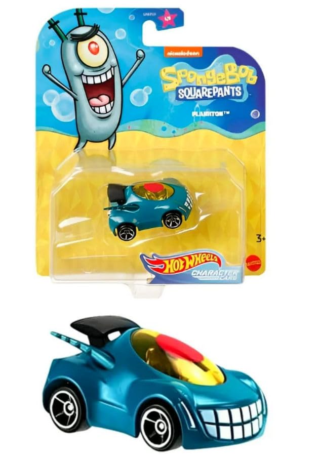 Hot Wheels Underwater Mr. Krabs red lavender car with bold color