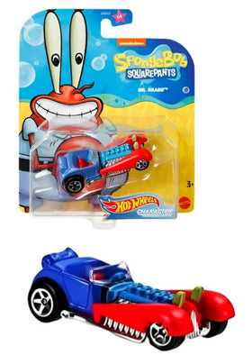 Hot Wheels Underwater Sandy Cheeks white car with crisp details