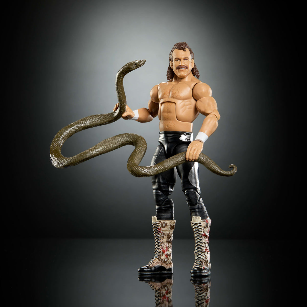 Hot Wheels WWE Elite deluxe articulation enables dynamic moves and realistic action poses.