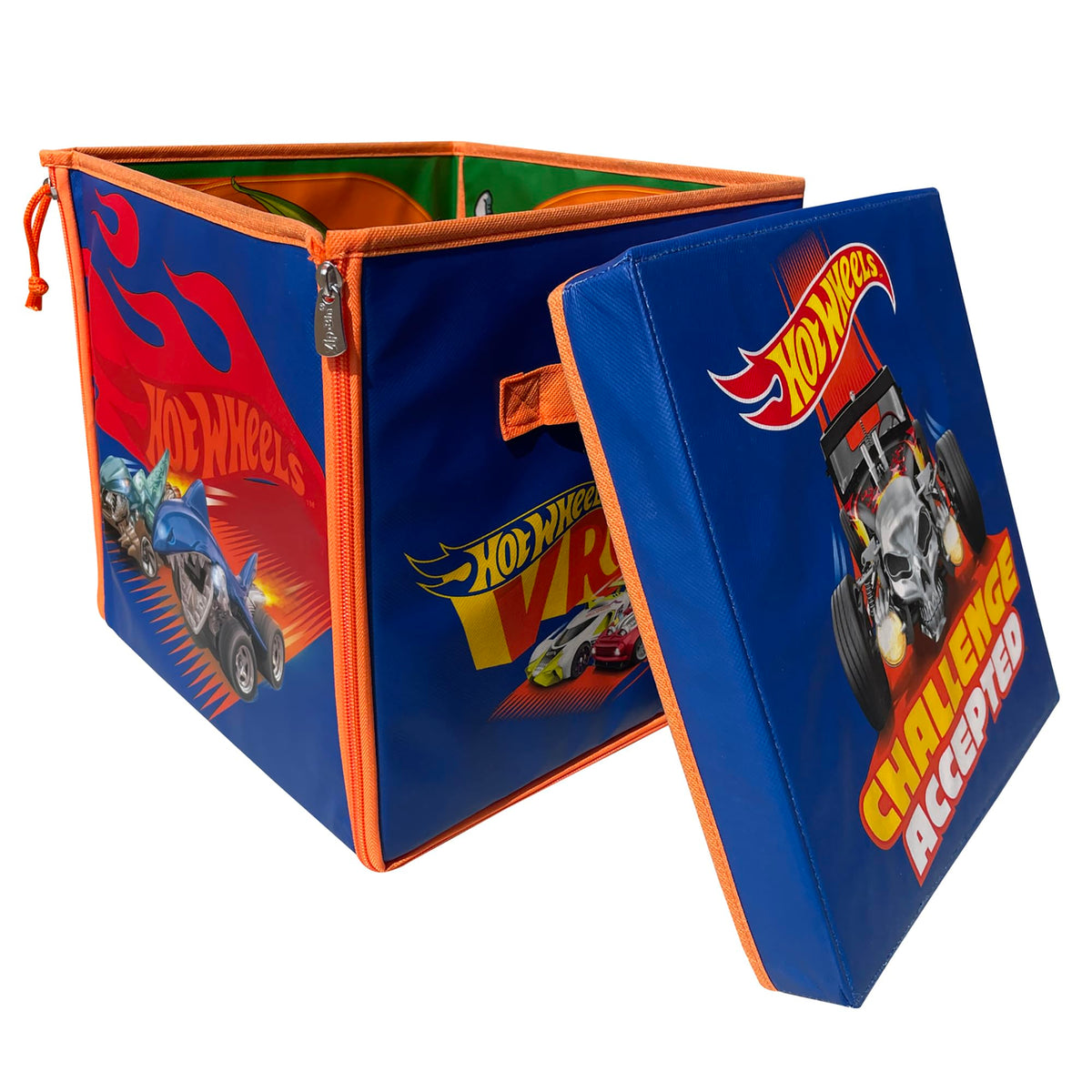 Hot Wheels ZipBin keeps cars safe and accessible for kids ages 3 and up.