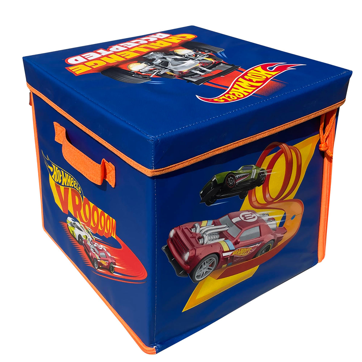 Hot Wheels ZipBin keeps the setup tidy after fast-paced car adventures.