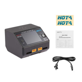 HOTA D6 Pro compact design supports space-saving charging in studios.