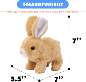 HOTKSOFT Bunny ears wiggle during play for lively fun