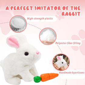 HOTKSOFT Toy delivers lively sounds and movement for indoor fun.