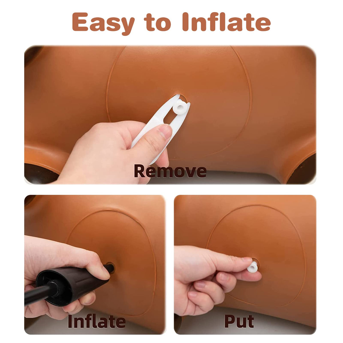 HotMax Bouncy Cow Hopper suitable for indoor and outdoor use