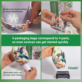 HOTPLACY 3D puzzle vase gift-ready packaging perfect for gifting.