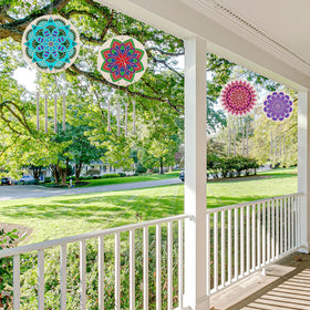 HOTPLACY mandala wind chime project offers a thoughtful gift option for celebrations