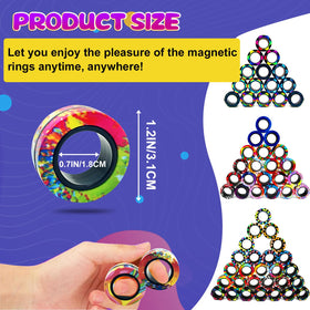 HotubFolks classroom prizes featuring magnetic rings to capture attention.
