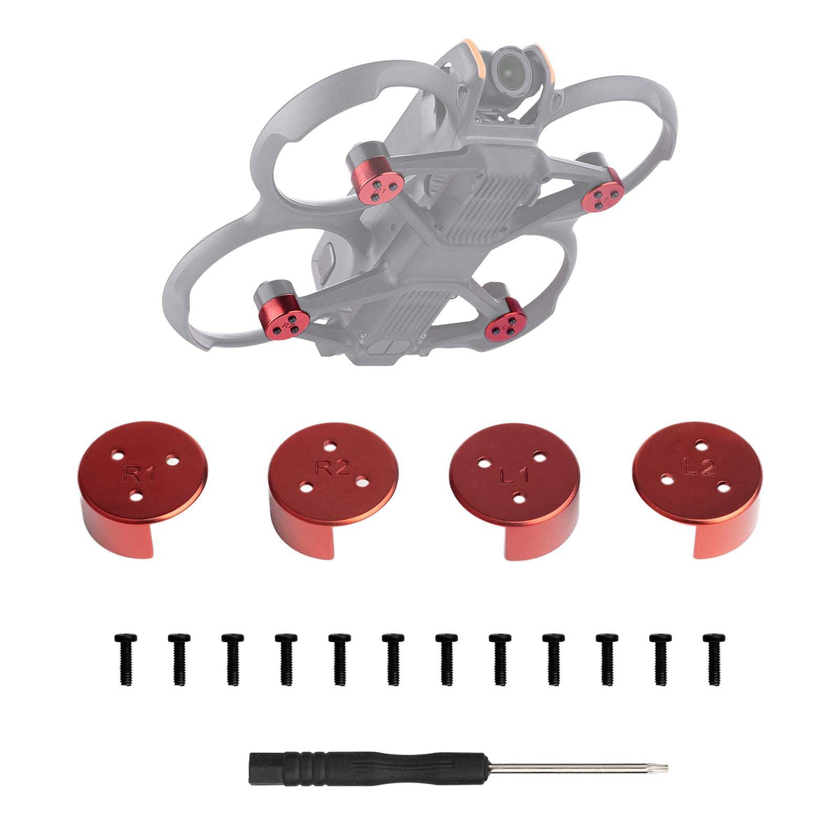 Houjunor bottom protector cover for DJI Avata 2 protects the underside from wear