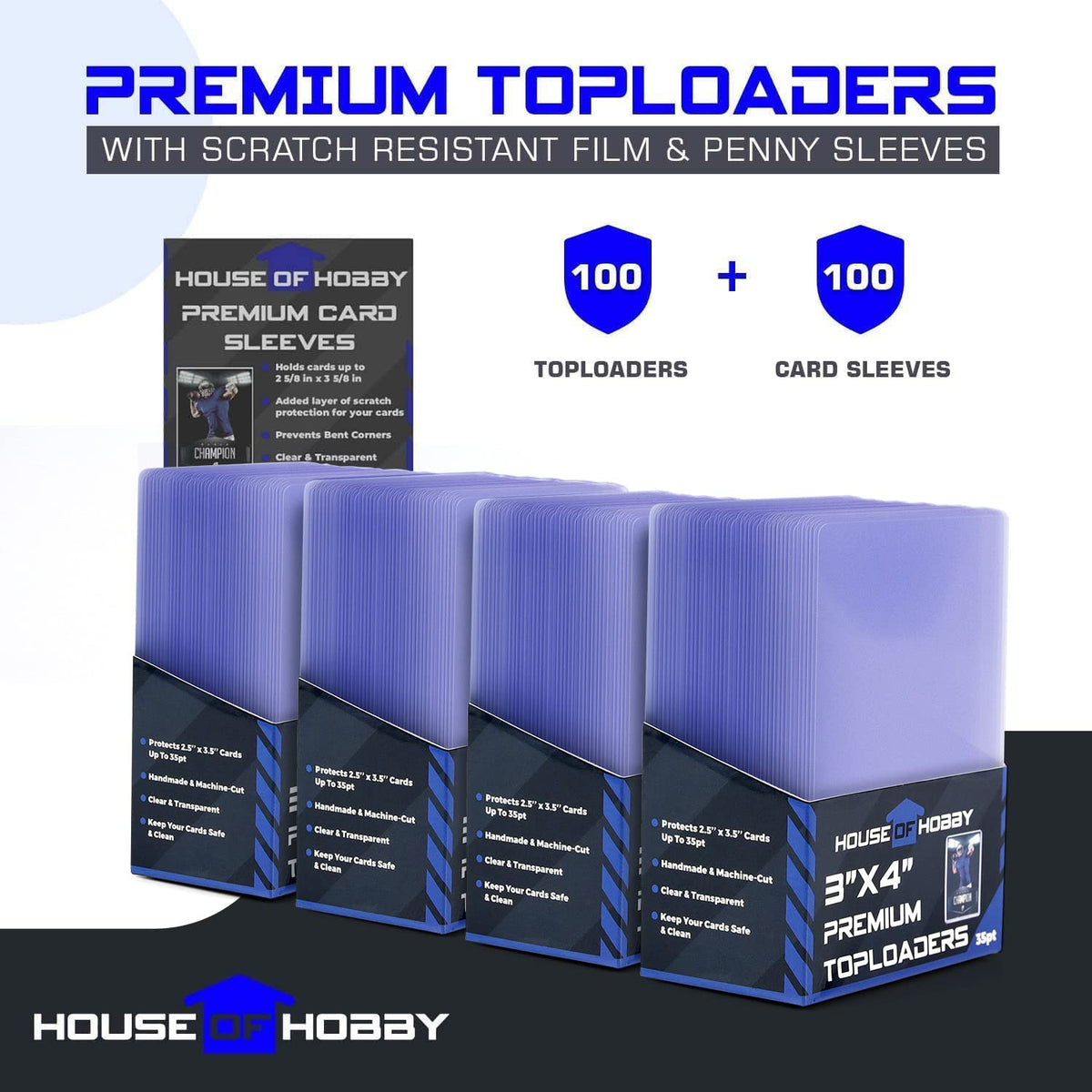 House of Hobby crystal-clear protection preserves color and clarity.