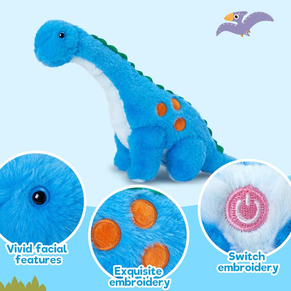 Houwsbaby velcro back closure for a safe, gentle opening