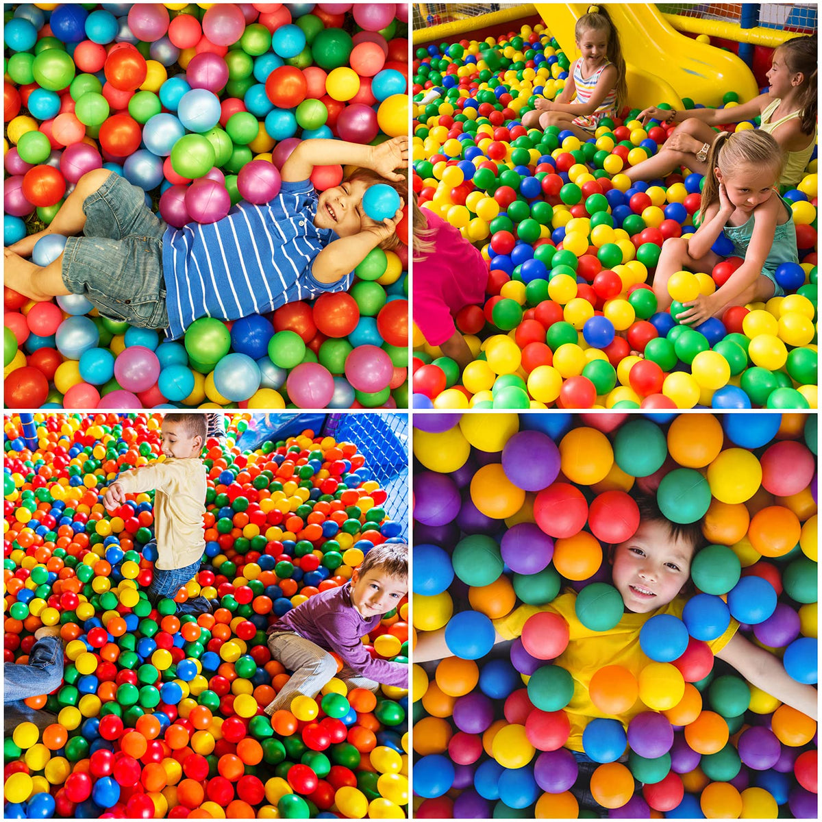 Hovenlay ball pit balls ready for quick cleanup and space-saving organization.