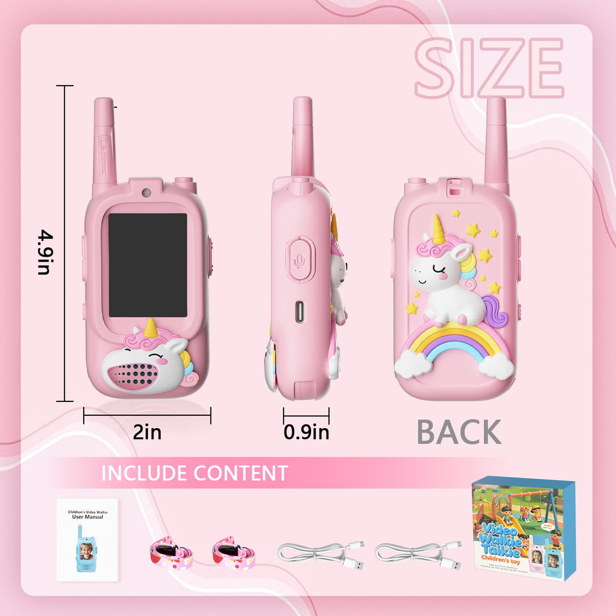 HoverBots kids rechargeable battery walkie-talkie pack for extended use.