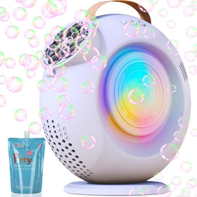 HOWSSYUN bubble machine front view for quick setup